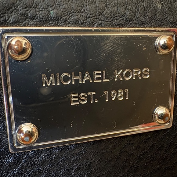 Michael Kors Black Zip-Around Wallet - Picture 2 of 3